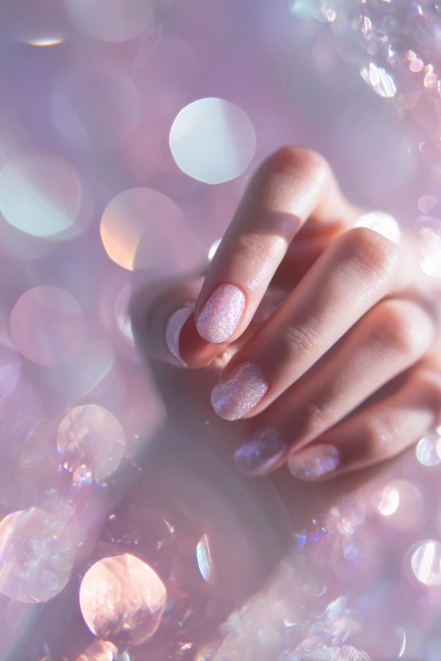 White Whisper Manicure