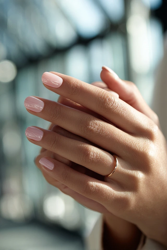 Monochrome Bliss Manicure
