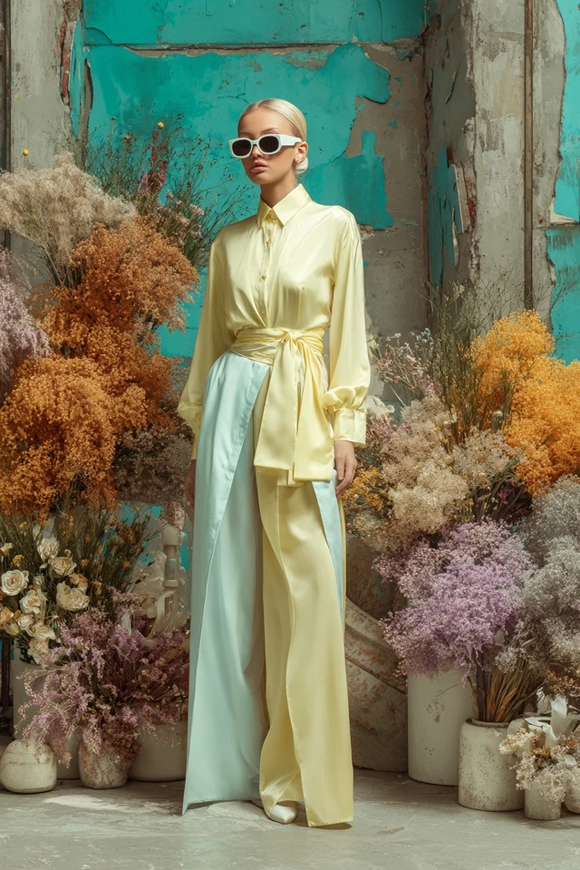 Retro Pastel Hues Outfit Ideas