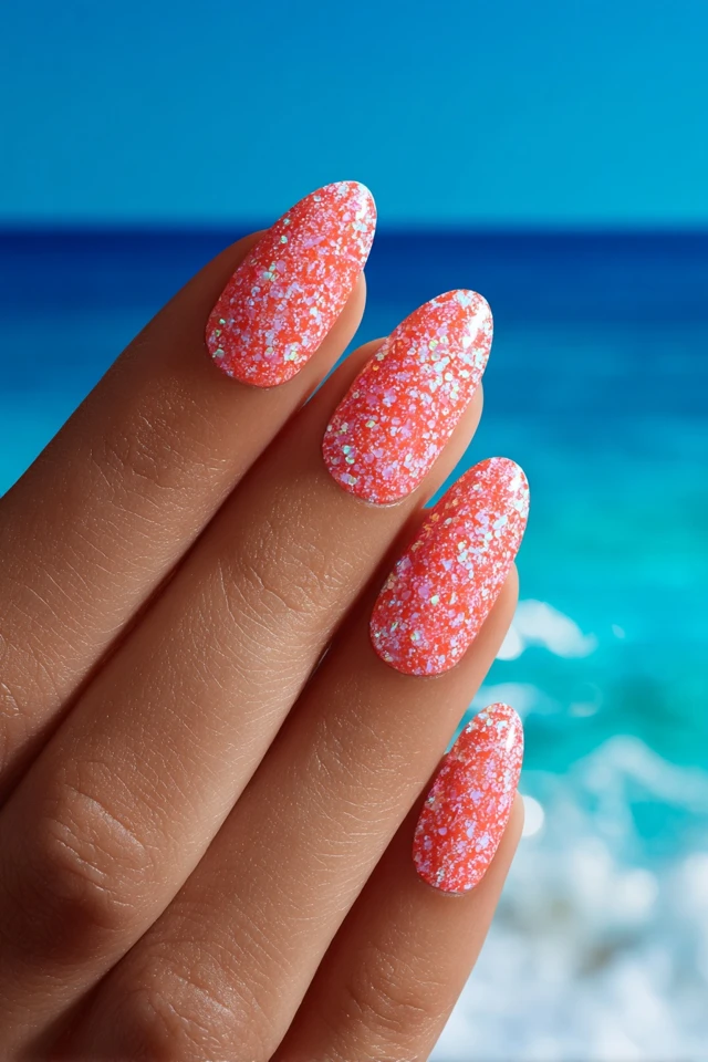 Orange Bliss Manicure