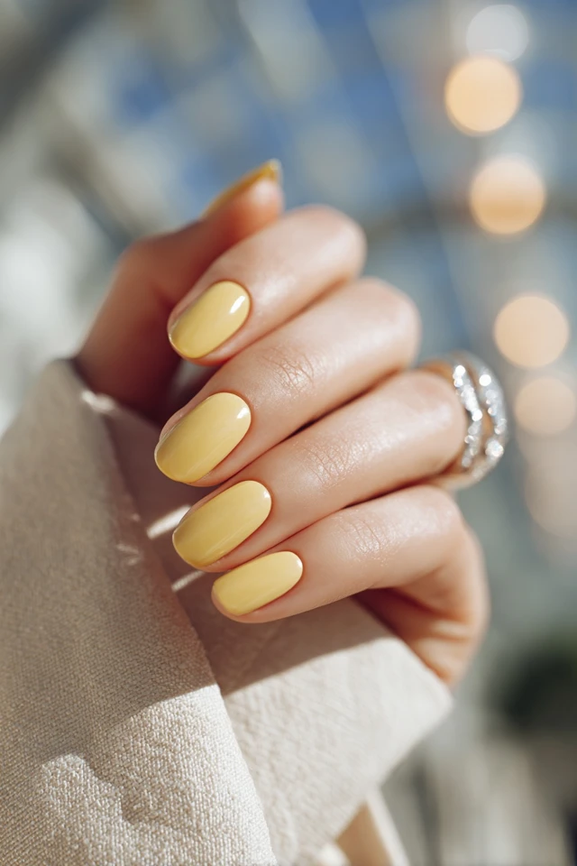 Yellow Dream Nails