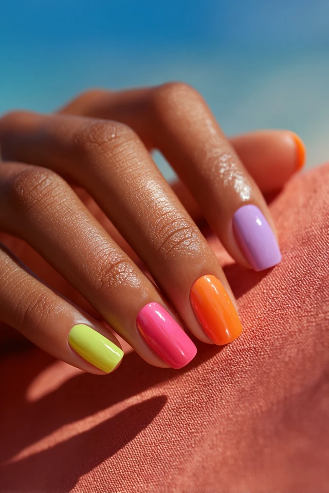 Rainbow Bliss Mani