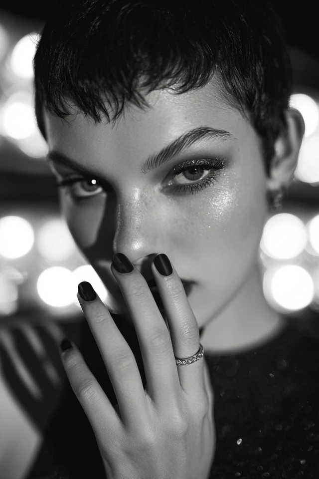 Monochrome Muse Mani