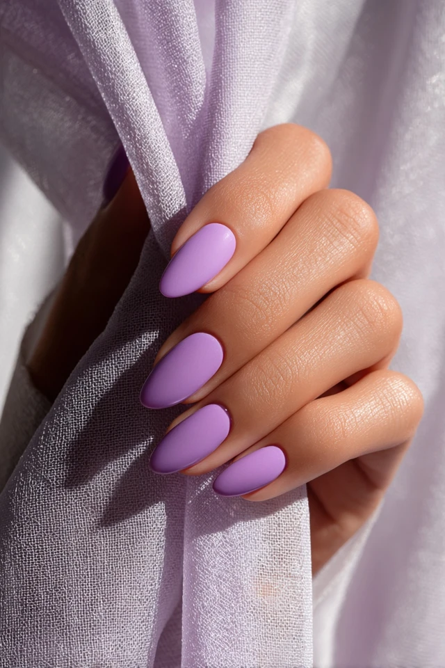 Purple Fusion Nails