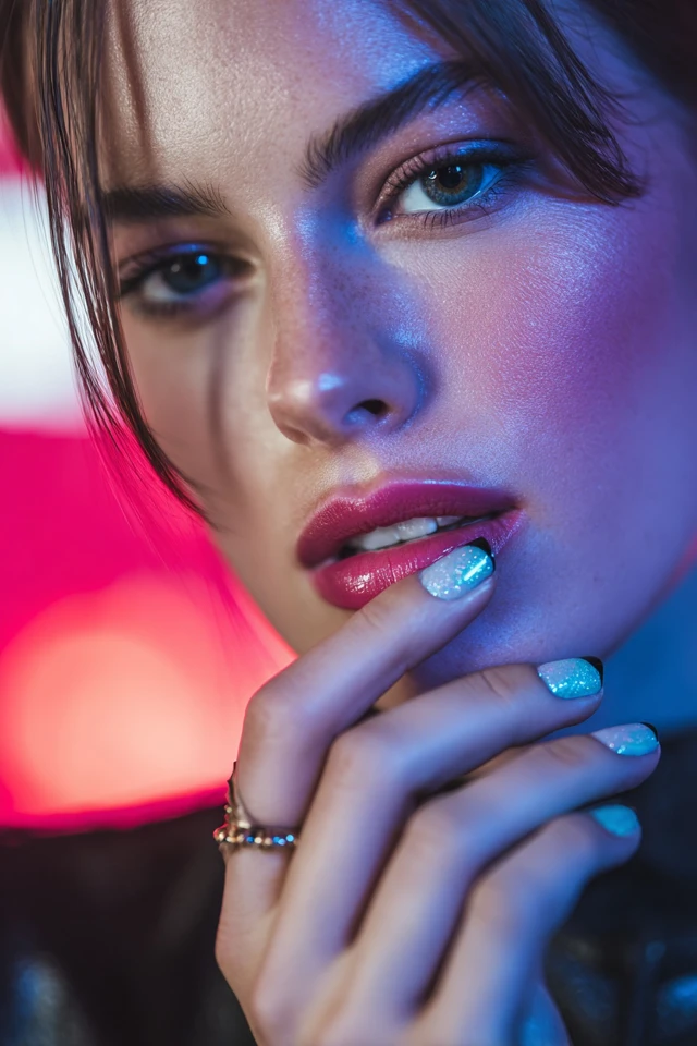 Black Edge Manicure