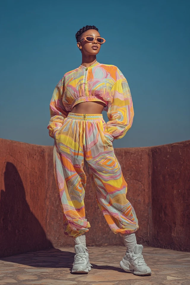 Bold Tulle Athleisure Sets