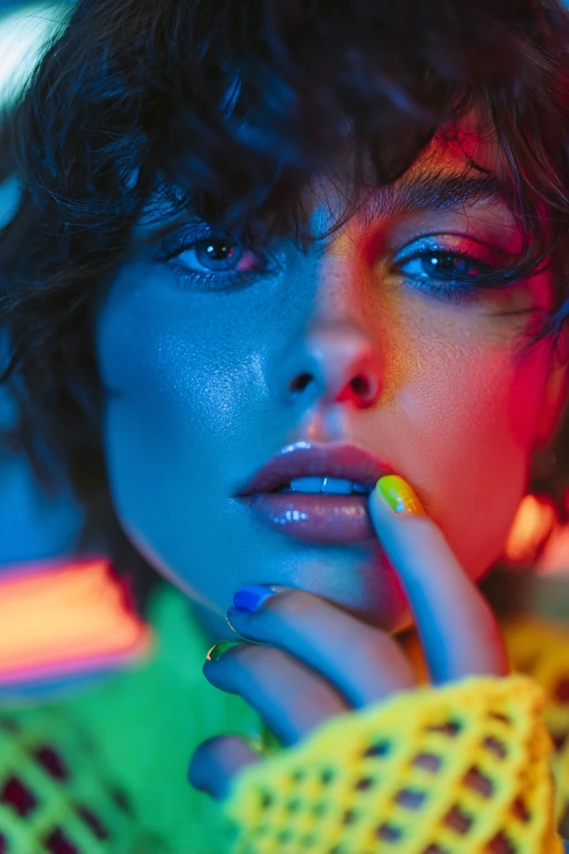 Rainbow Edge Nails