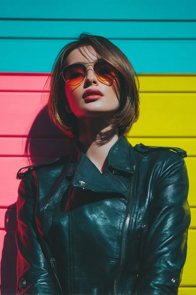 Elegant Holiday Leather Jackets