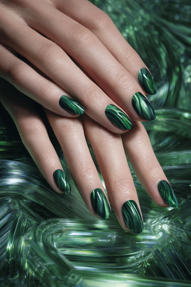 Chroma Marble Mani