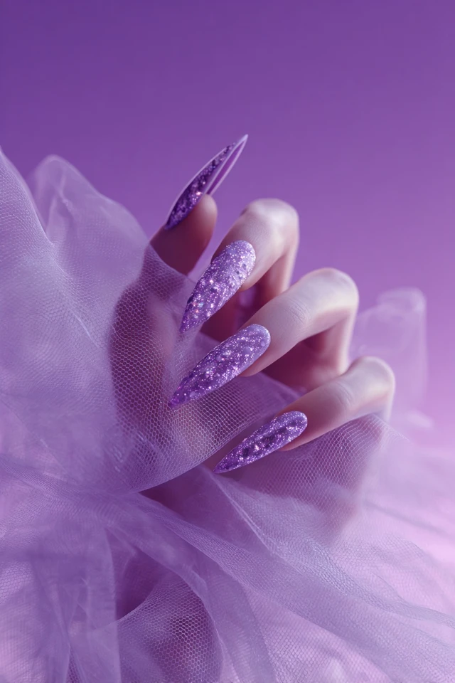 Sculpted Matte Symphony Nails