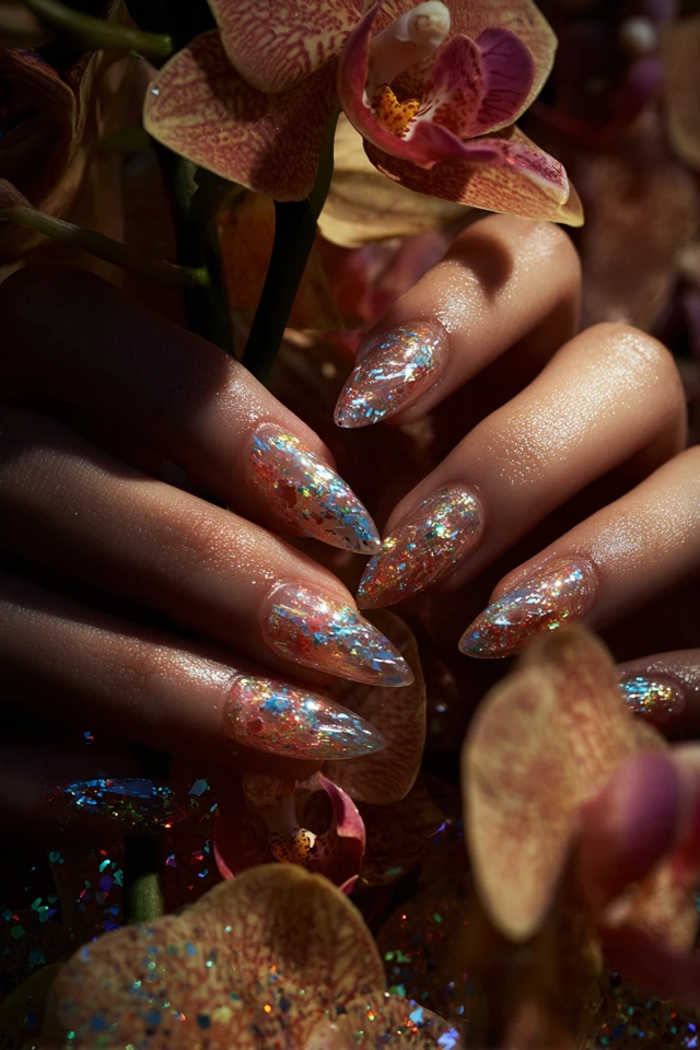 Stellar Abstract Craft Nails