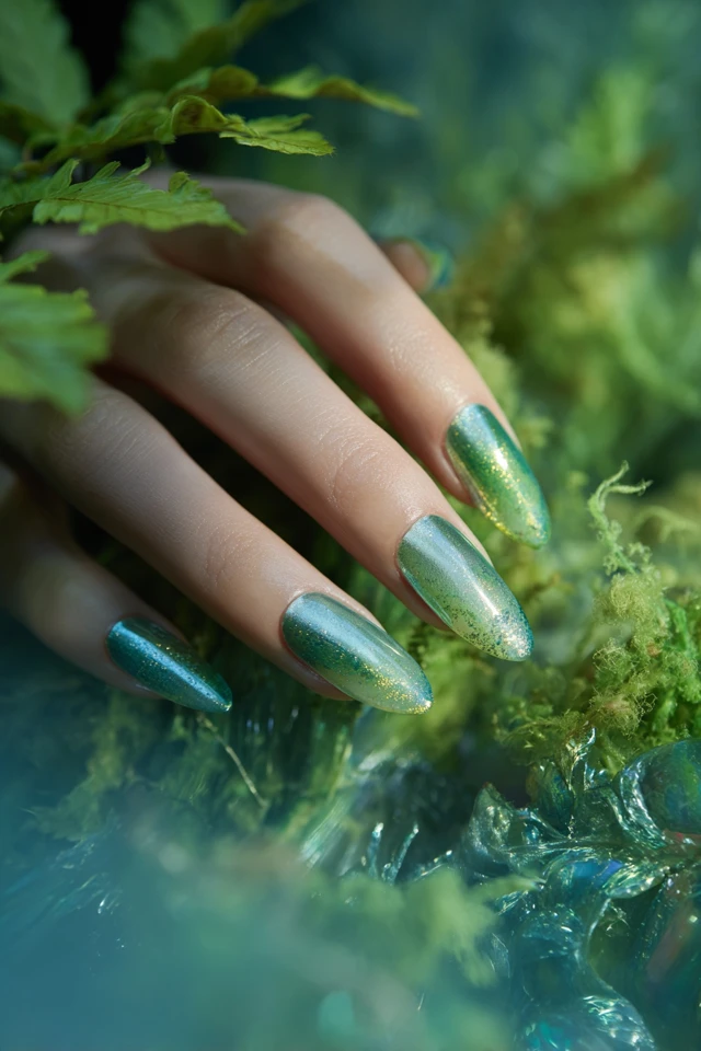Harmonic Chrome Mani