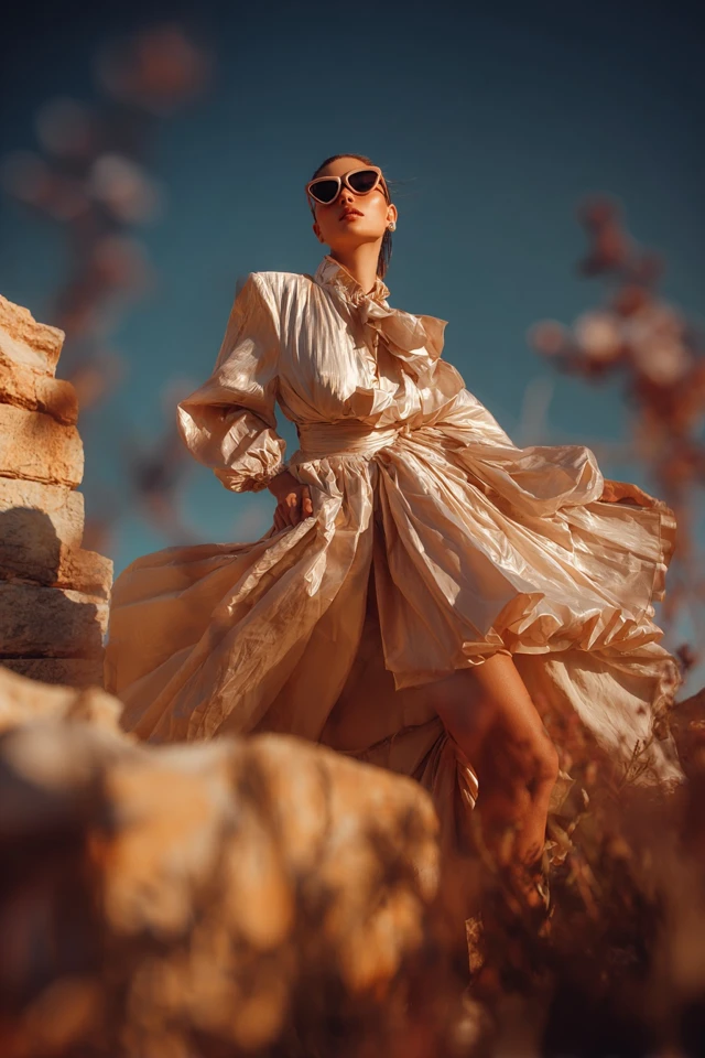 Gleaming Sandstone Taffeta Vacation Vibes - photo 2