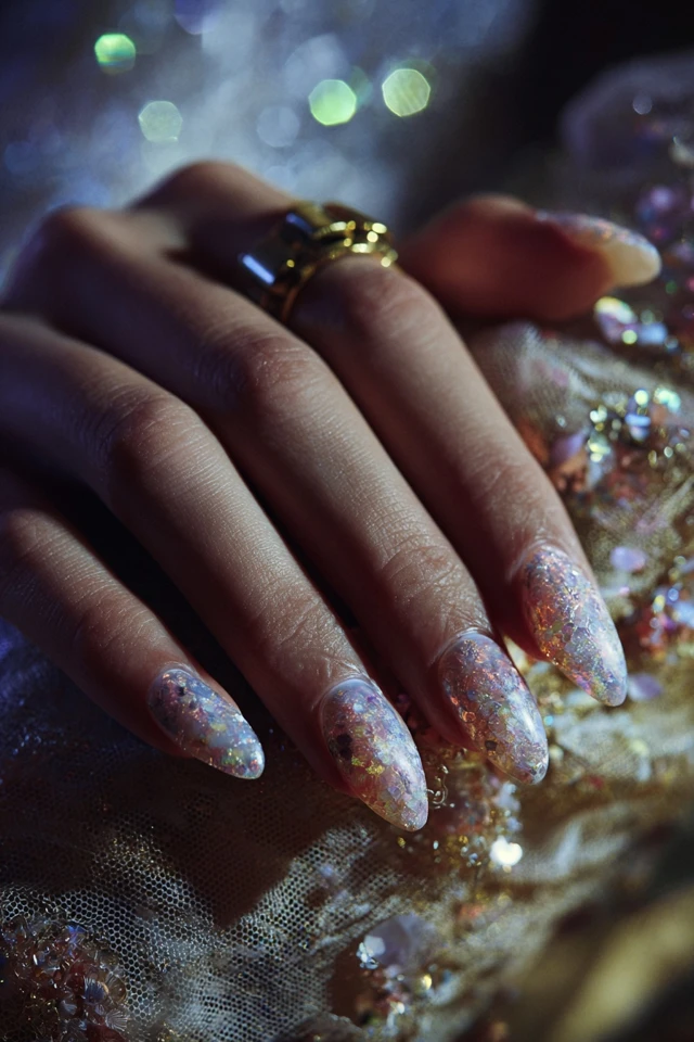 Harmonic Minimalist Statement Nails