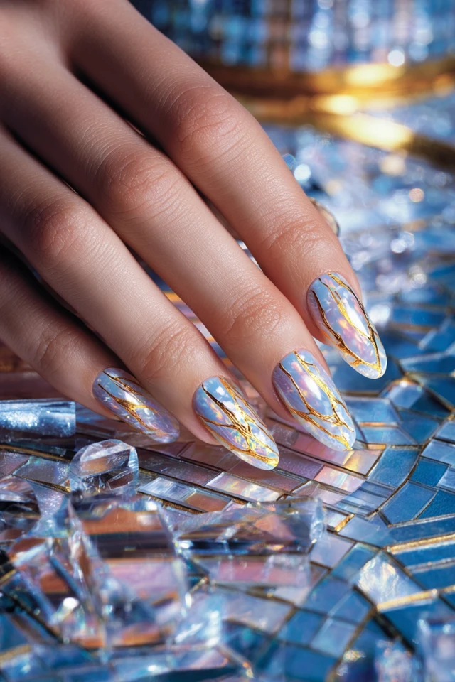 Subtle Ombre Design Nails