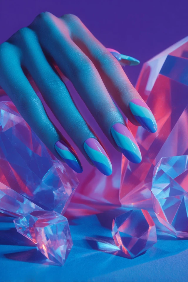 Chroma Swirl Craft Nails