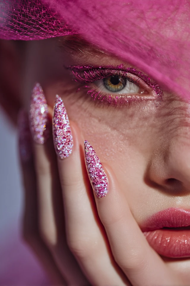 Stellar Abstract Concept Nails