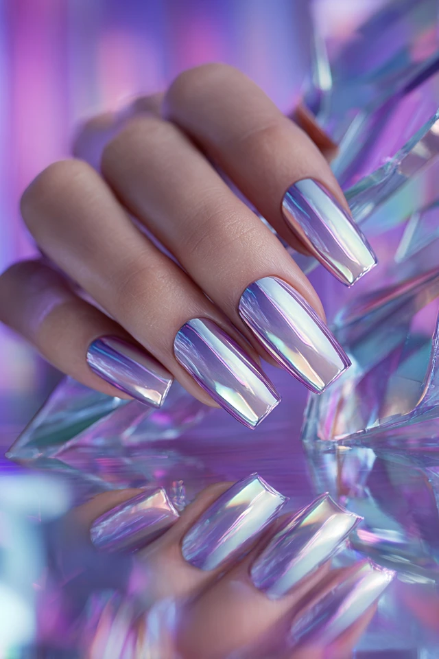 Eclectic Matte Statement Nails