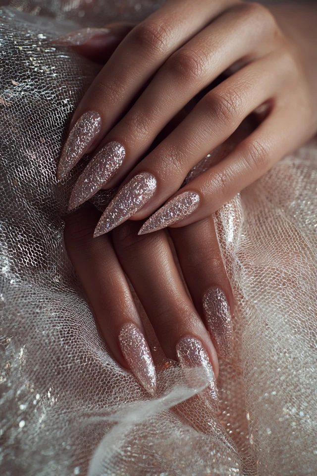 Harmonic Geometric Symphony Nails
