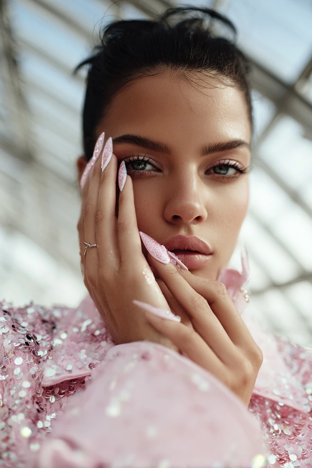 Chroma French Tip Statement Nails