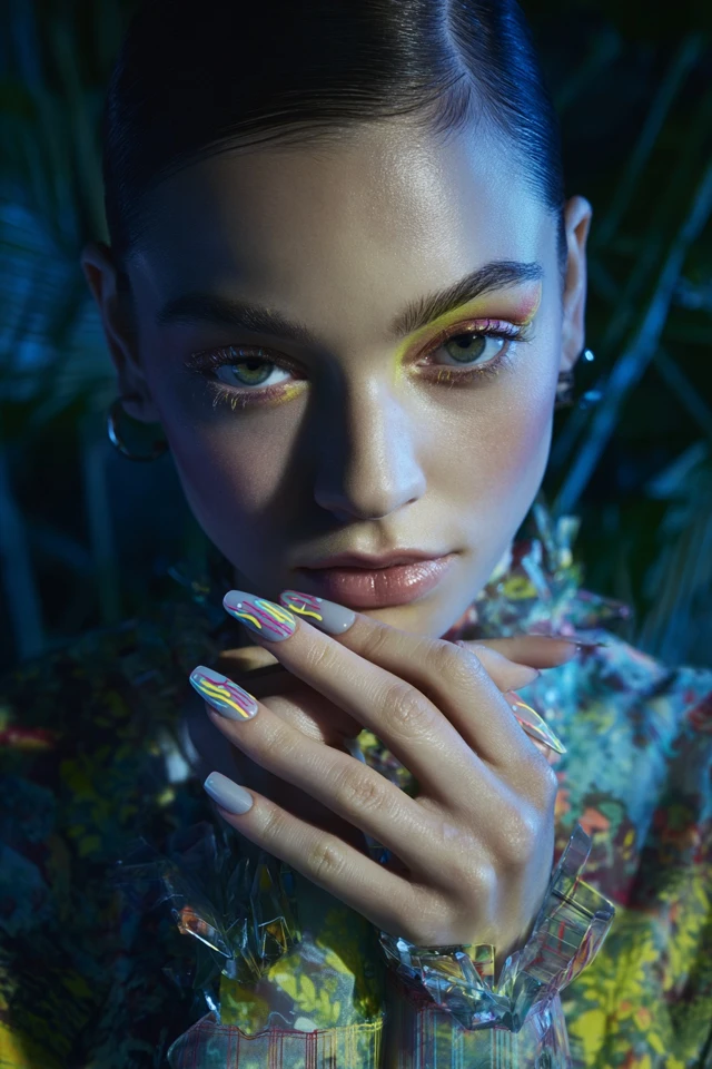 Subtle Matte Concept Nails