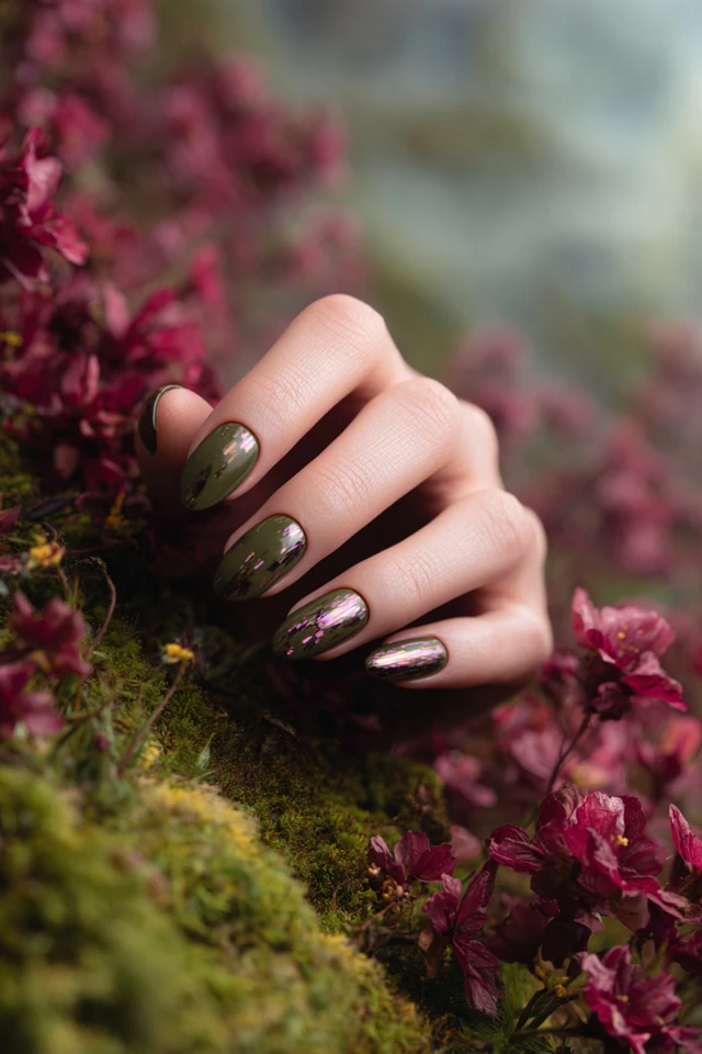 Glitch Pixel Nails Inspiration