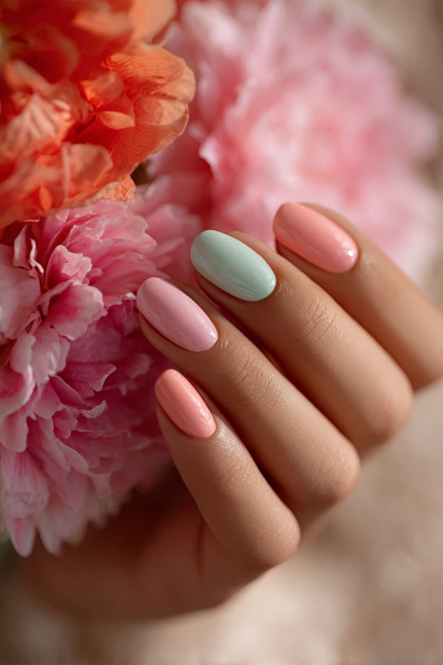 Tropical Palm Nails Inspiration