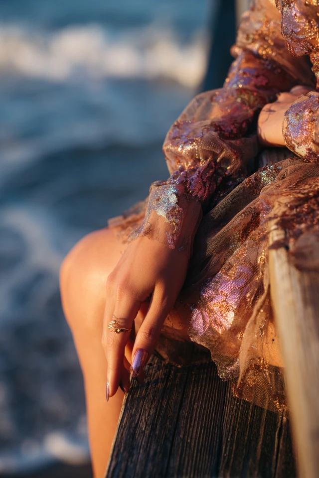 Victorian Lace Nails Inspiration