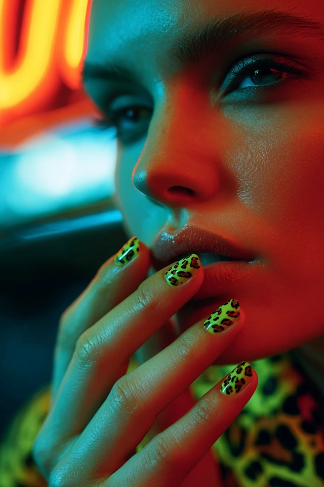 Leopard Nails Inspiration