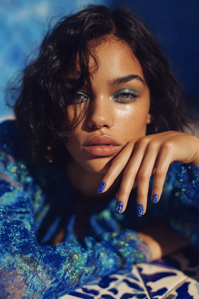 Underwater Bubble Nails Inspiration