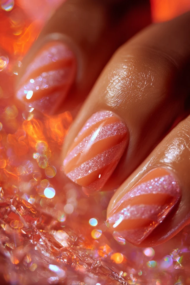 Candy Stripe Nails Inspiration
