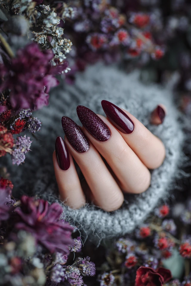 Holiday Sparkle Nails Inspiration
