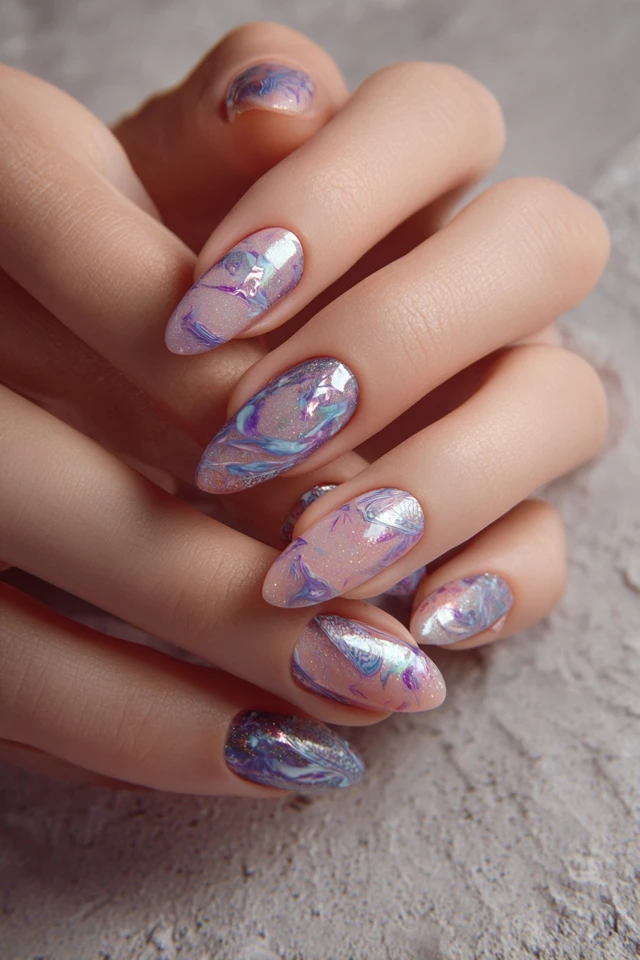 Paisley Swirl Nails Inspiration