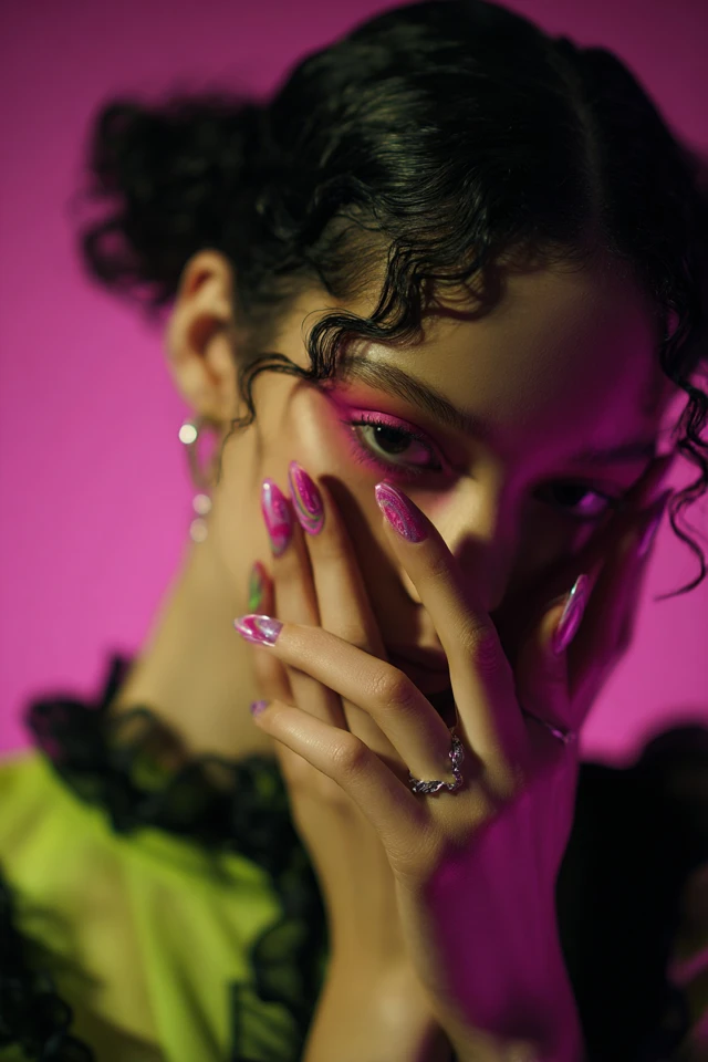 Neon Sign Nails Inspiration
