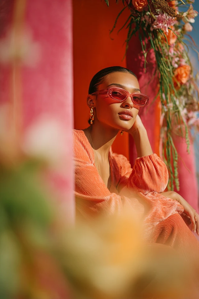 Playful Papaya Velour Brunch Looks - photo 2