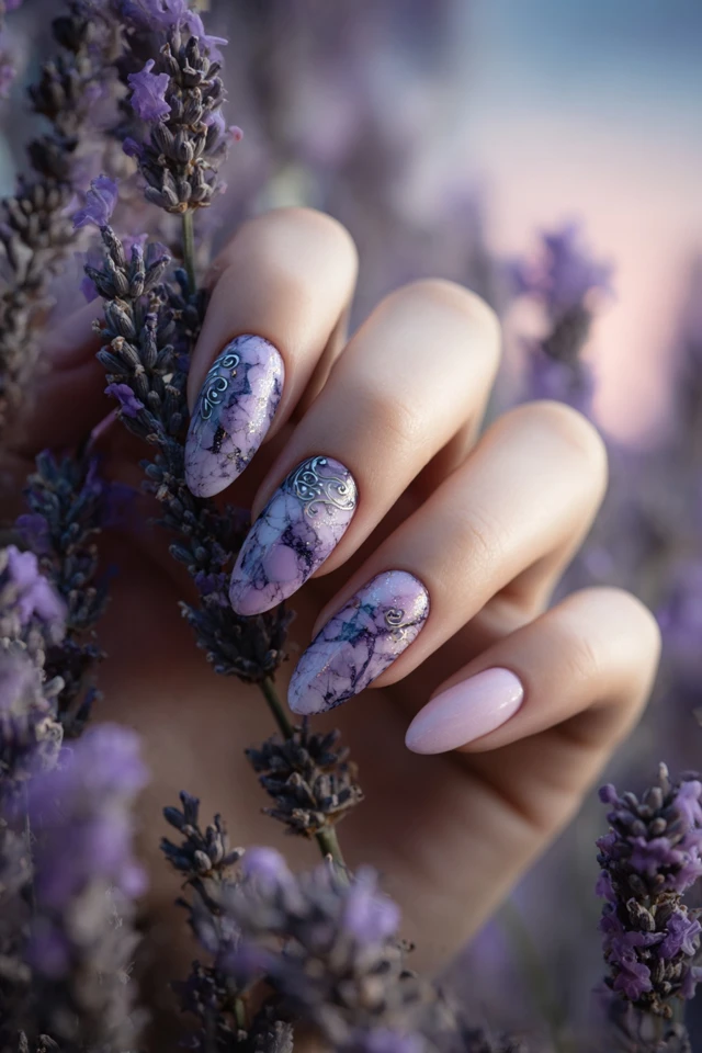 Baroque Filigree Nails Inspiration