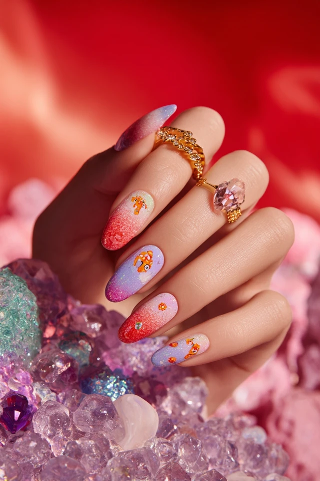 Mythic Mr. Krabs Nails