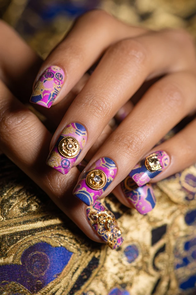 Enchanting Rick Grimes Nails