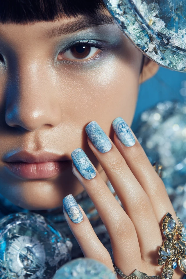 Whimsical Korra Nails