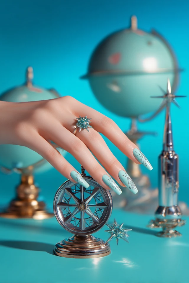 Radiant Astro Boy Nails