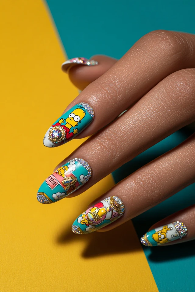 Legendary Homer Simpson Nails