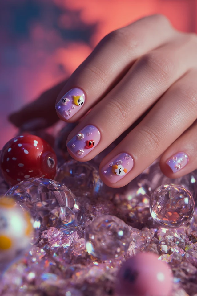 Cosmic Kirby Nails