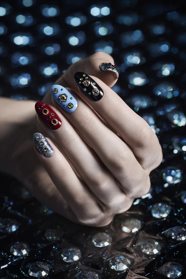 Luxe Paddington Bear Nails