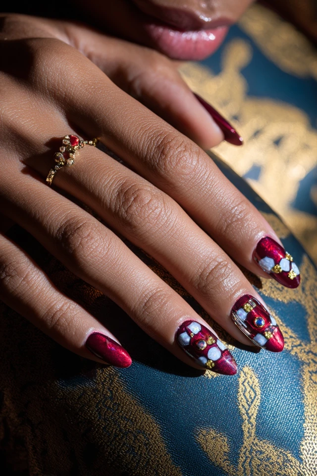 Luxe Wonder Woman Nails