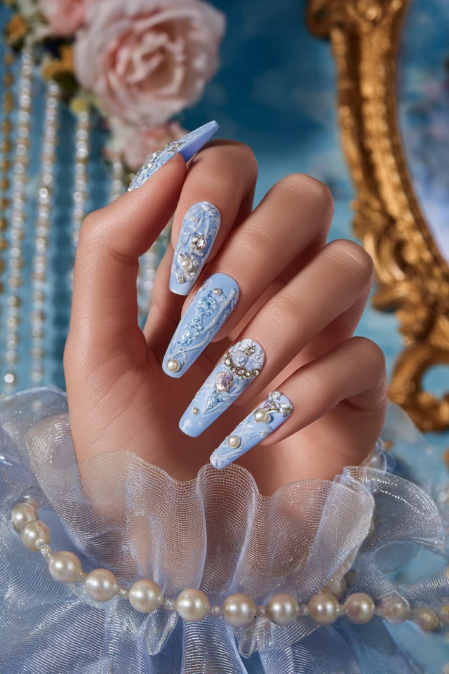 Epic Cinderella Nails