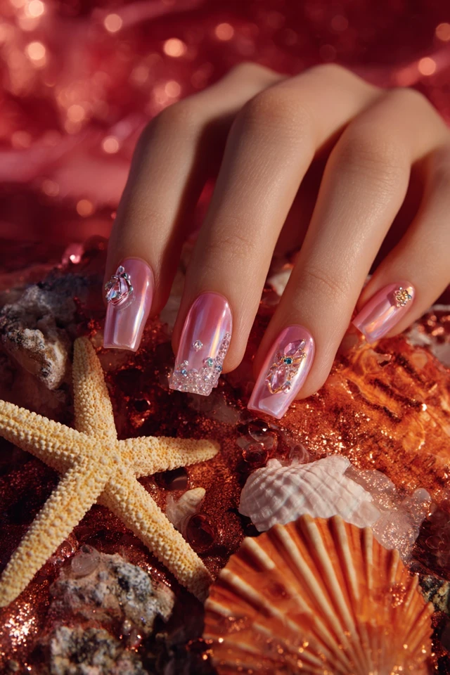 Radiant Ariel Nails