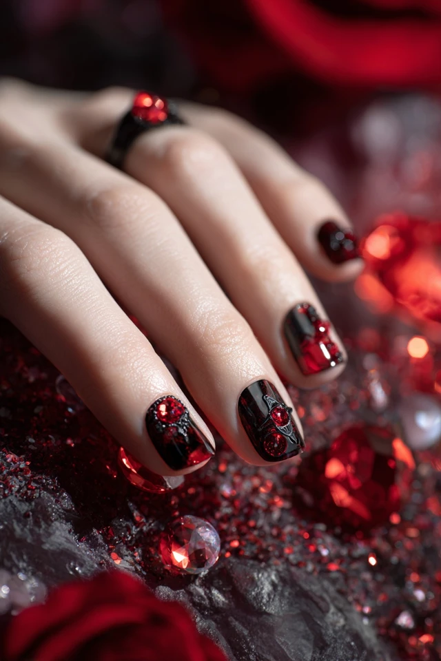 Enchanting Darth Vader Nails