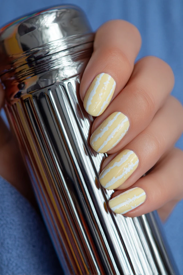 Banana Milk Nails Extravaganza