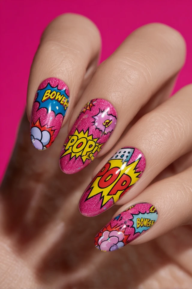 Bubble Gum Pop Nails Extravaganza