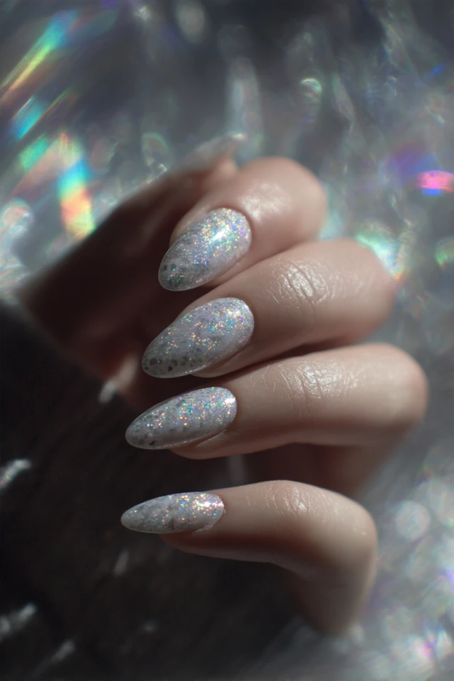 Sparkle Seal Nails Extravaganza